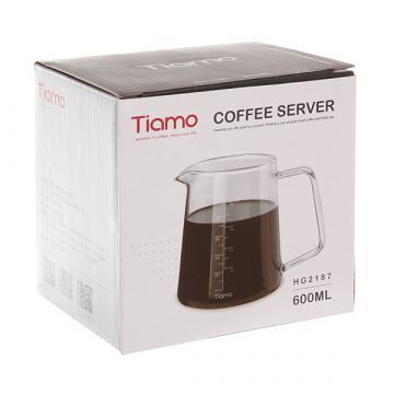 Термостойкий кофейный сервер Tiamo HG2187 600 мл