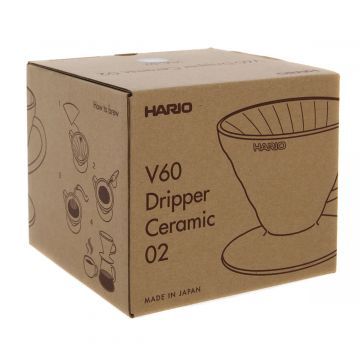 Воронка керамическая для приготовления кофе HARIO VDC-02-MB-UEX, черная матовая