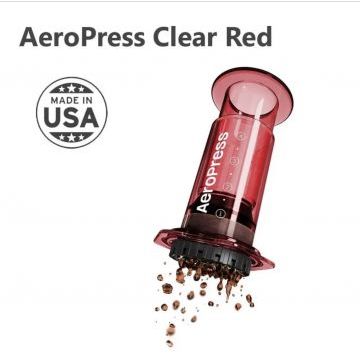 Aeropress Clear Красный 250 мл. 