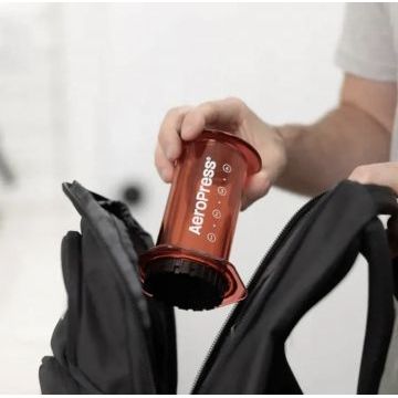 Aeropress Clear Красный 250 мл. 