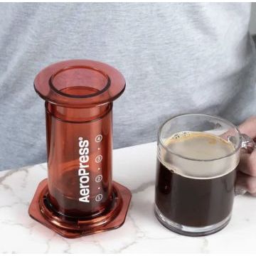 Aeropress Clear Красный 250 мл. 