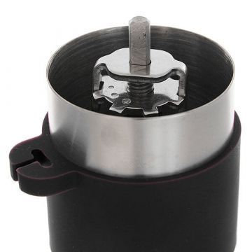 Ручная жерновая кофемолка Tiamo HG6171BK, черная